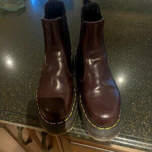 Bought from Poshmark (brand new) Dr.Martens. beautiful cherry color.